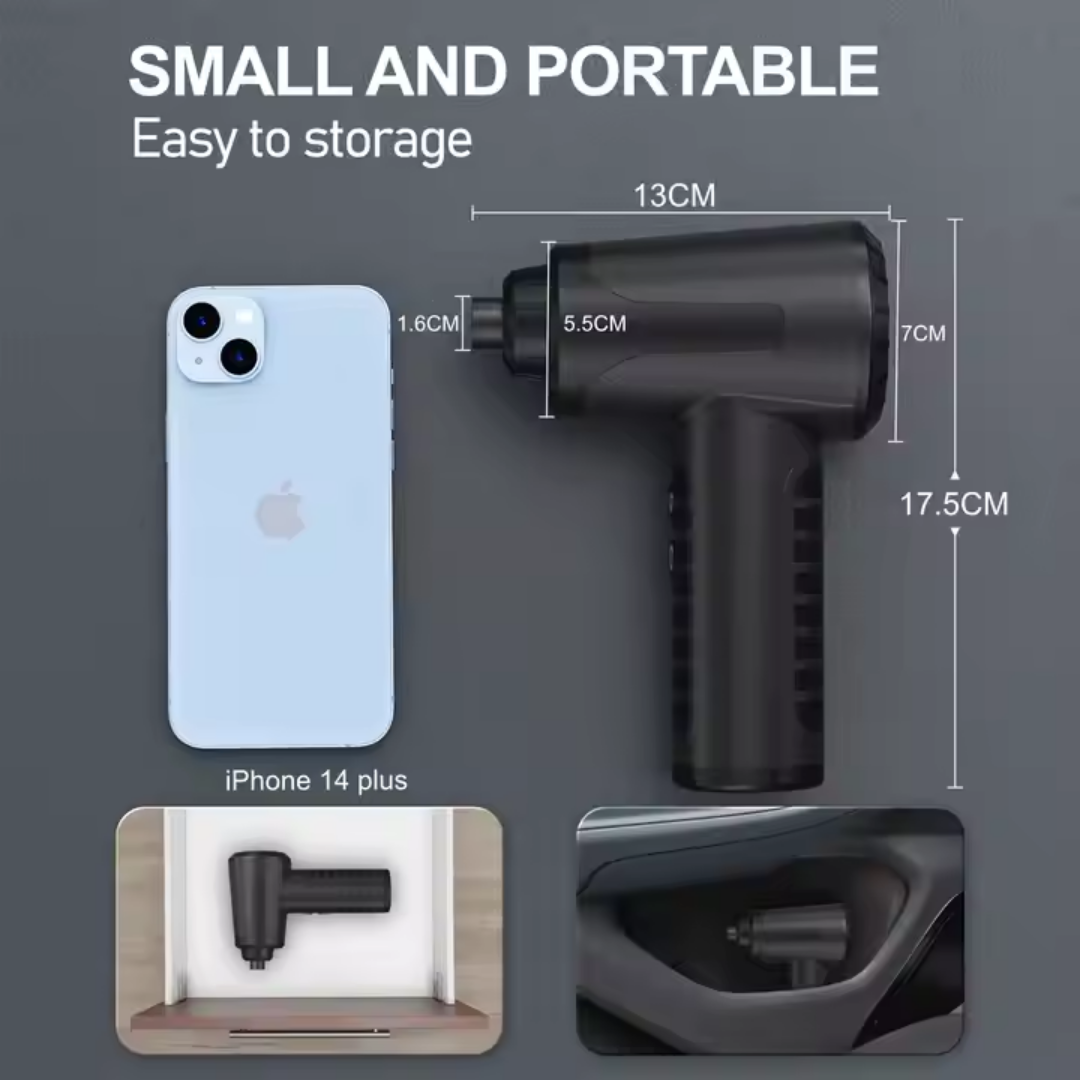 MINI ASPIRADORA PORTATIL PLUS 4 en 1