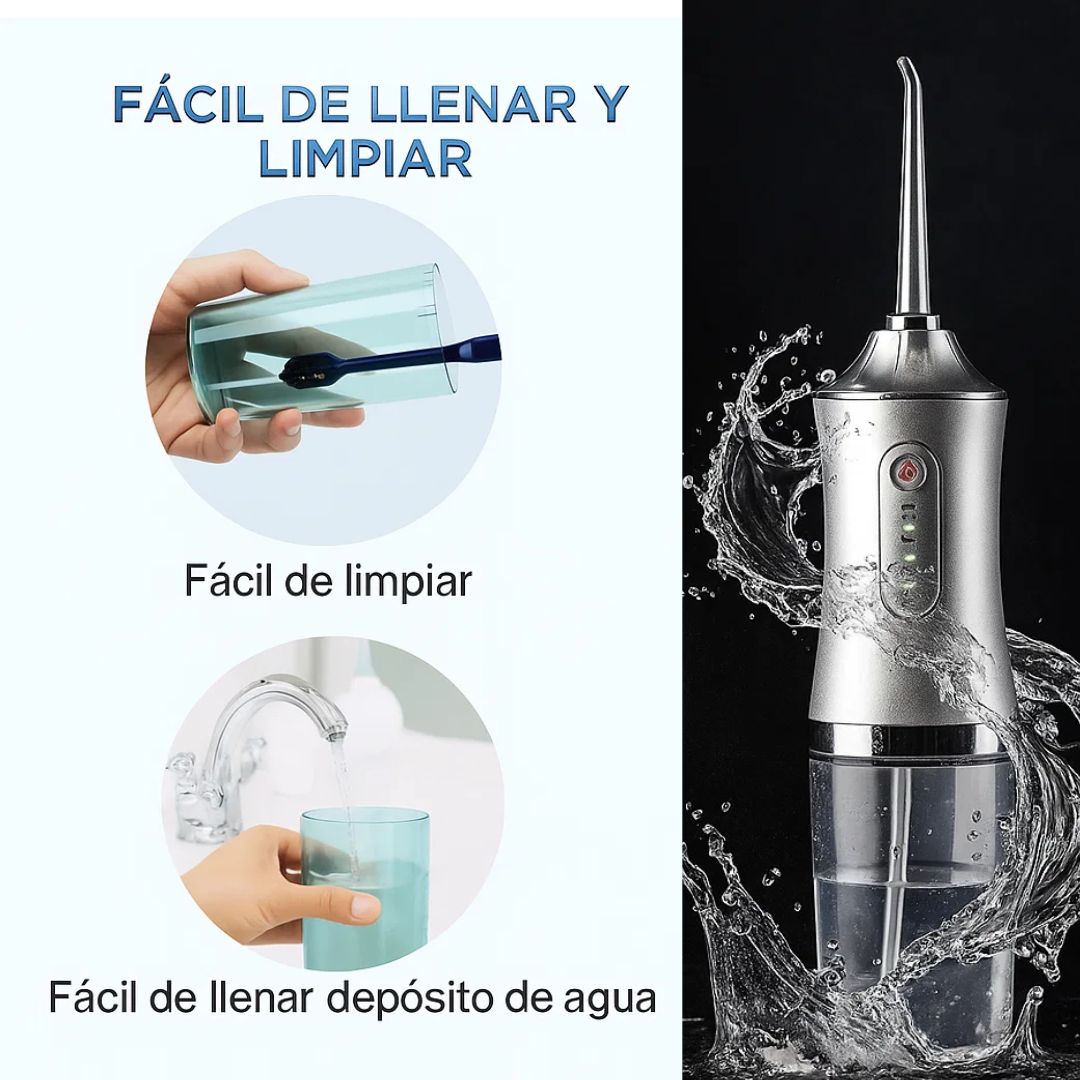 IRRIGADOR ORAL PLUS + KIT DE BOQUILLAS